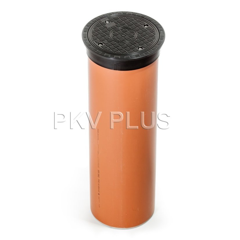 Poklop kruhový, s kulatým víkem, A15, DN315 (pouze na hladkou rouru)
