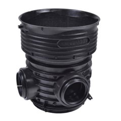 Dno šachtové průtočné 90° Tegra Ø 425