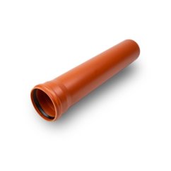 KGEM trubka s hrdlem DN 125, SN4