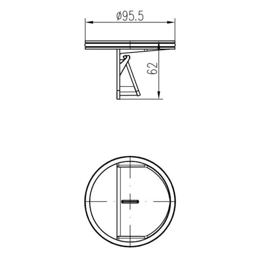 ND-Suchý pachový uzávěr PVBU