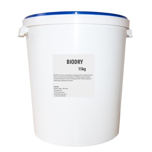 BIODRY - bakterie do suchých WC - Balení: 15 kg