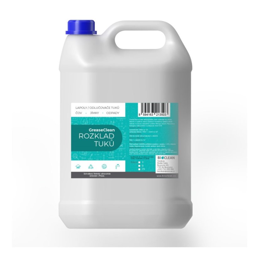GREASECLEAN - rozklad tuků - Balení: 5 l