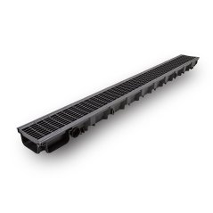 Žlab s mříží nízký 100 x 35 x 1000