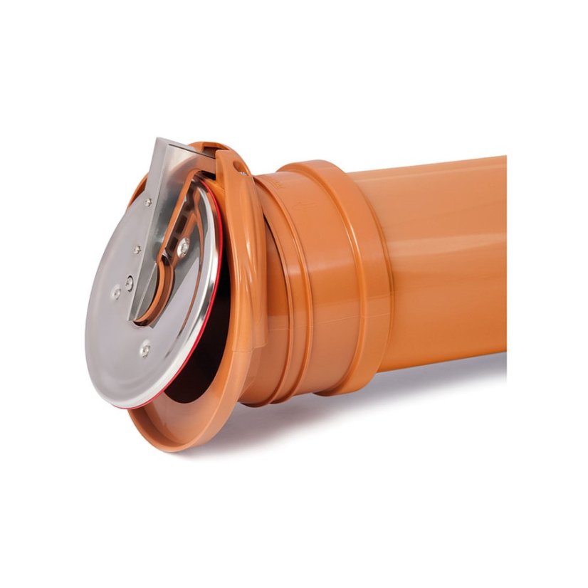 Koncová zpětná klapka s nerezovou klapkou