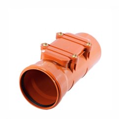 KGRE čistící kus 200 obdélníkový uzávěr se 4 šr.