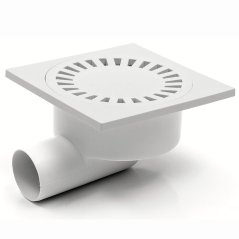 Podlahová vpusť  boční DN50/95, plastová
