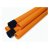 Drenážní trubka DN 100 Opti drän z PVC-U se spojkou, oranžová, děrovaná - tyč 2,5m