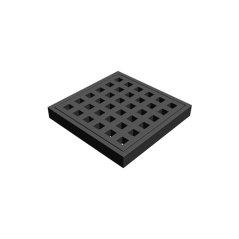 Mříž s rámem LITAVA® 400x400, zatížení C250