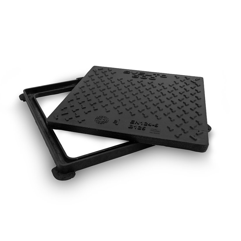 Pachotěsný poklop v litinovém rámu SVELTO B125