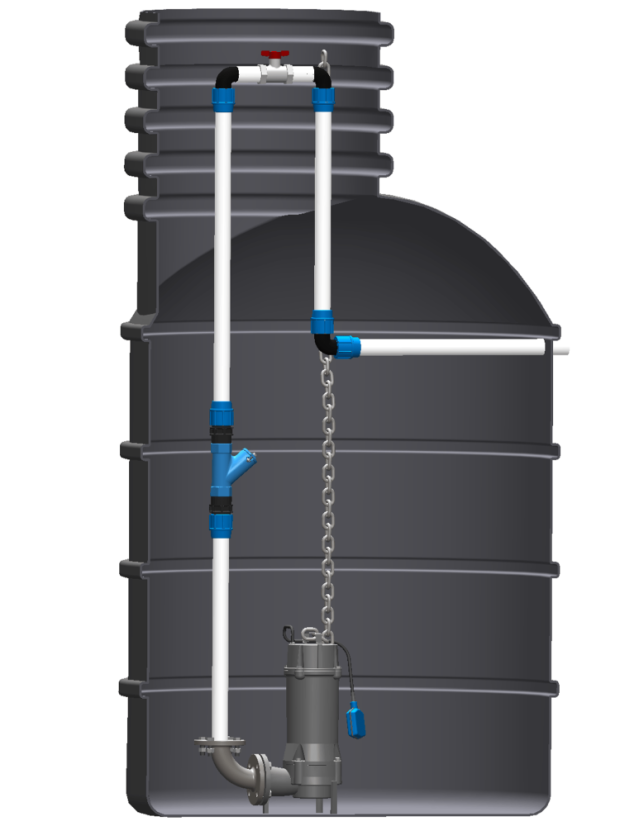 Čerpací Jímka - PUMPA black line Box 1 VP 40BLC1
