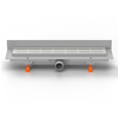 Lineární plastový žlab DN 40, ke stěně, LINE