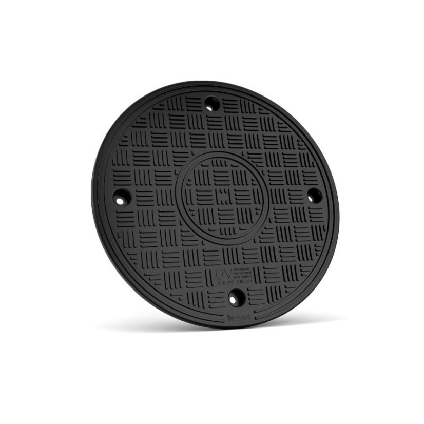 Poklop kruhový, s kulatým víkem, A15, DN315 (pouze na hladkou rouru)