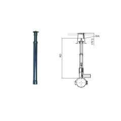 ZEMNÍ SOUPRAVA PRO NAVRTÁVACÍ ODBOČKOVÝ VENTIL DAV - EBS