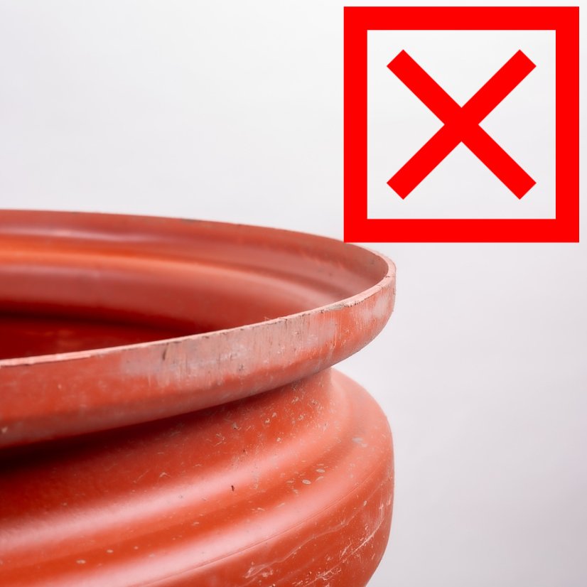 Poklop PP na korugovanou rouru 660/535