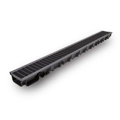 Žlab s mříží nízký 100 x 35 x 1000