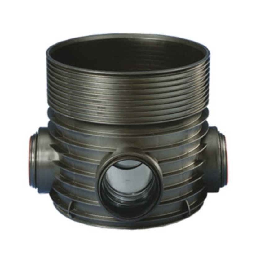 Dno šachtové s přítokem typ T - Tegra Ø 600 LC