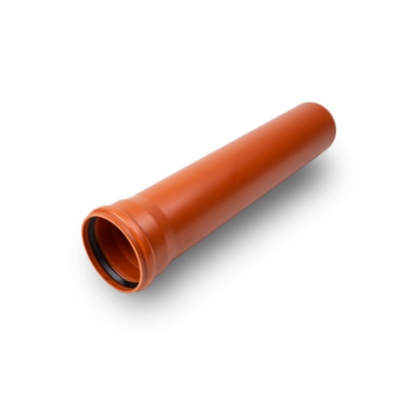 KGEM trubka s hrdlem DN 110, SN4 - Délka potrubí: 0,5 M