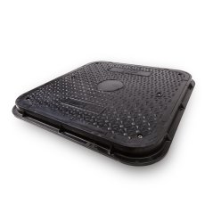 Čtvercový poklop SMC 700x700mm B125, vodotěsný