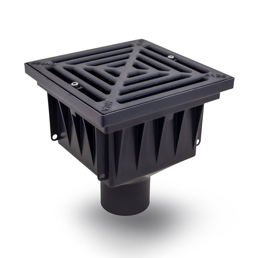 MEA PARK - bodová dvorní vpusť svislá DN110, B125