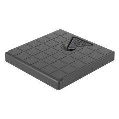 ND-Víko odklopné s klipem černé KV110,125
