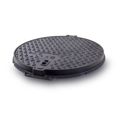 RDM 12 600PZ Litinový poklop, B125, rám pr.740mm