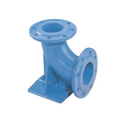 PŘÍRUBOVÉ KOLENO 90° S PATKOU  č.5049