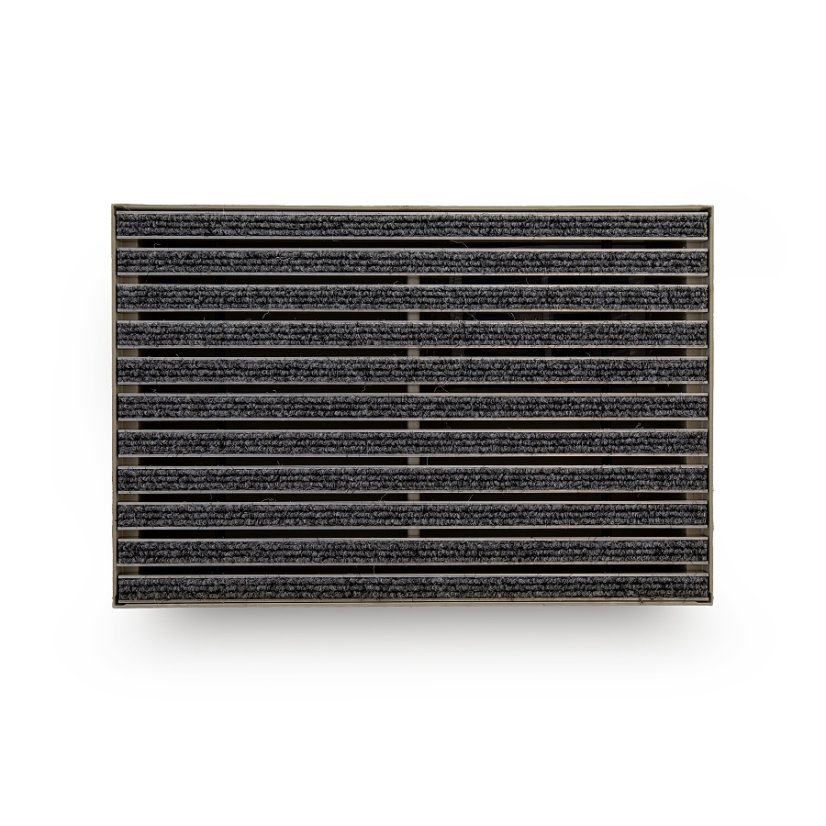 Venkovní čistící rohož MEARIN s hrubosrstými lamelami