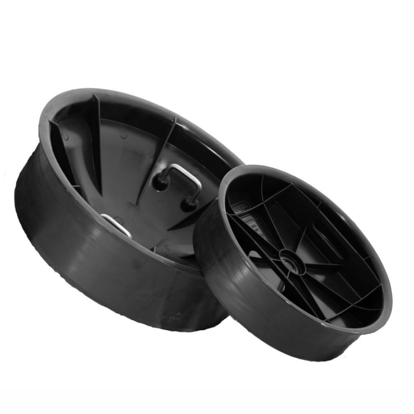 Plastový poklop pachotěsný / dno silniční vpusti Ø 425 vč. těsnění - Provedení: S madly - pachotěsný poklop