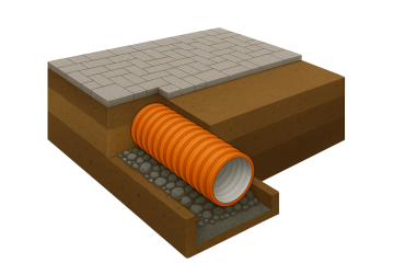 JAK UDĚLAT PROPUSTEK POD SJEZDEM K DOMU