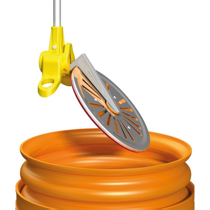 Šachtové dno včetně zpětné klapky, pro korugovanou rouru Ø 355