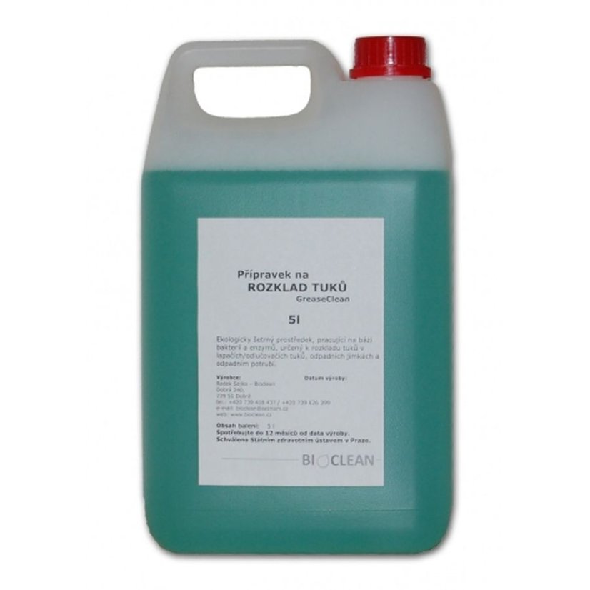 GREASECLEAN - rozklad tuků - Balení: 5 l