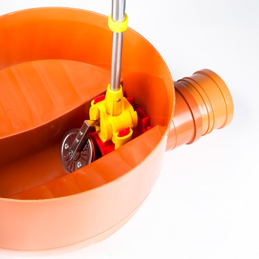 Zpětná klapka univerzální pro plastová šacht.dna - DN: DN 110