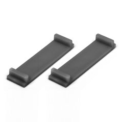 Podstavec mřížky pro plastový žlab, černý