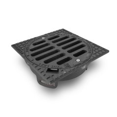 Mříž litinová čtvercová 315, zatížení B125