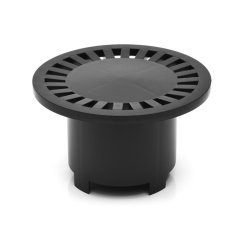 Mřížka plast vysoká černá