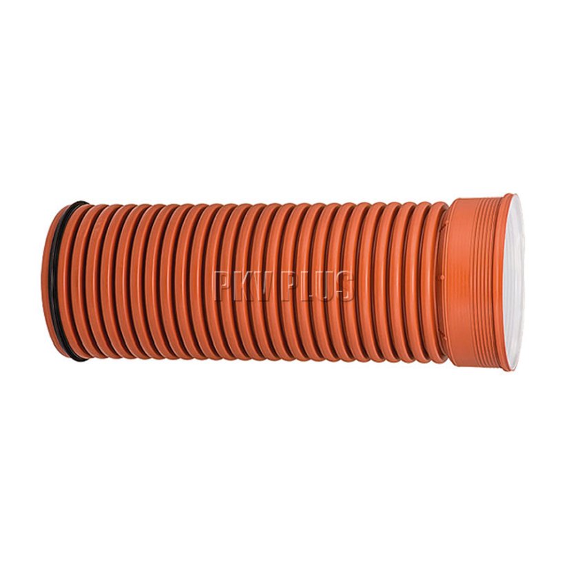 INCOR trubka SN12 PP - DN600 s hrdlem - Délka potrubí: 6 000 mm