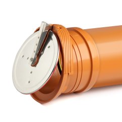 Koncová zpětná klapka s nerezovou klapkou