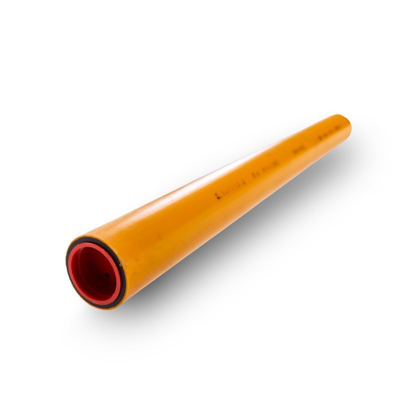 Plynovodní potrubí PE100 RC DUALTEC 50x4,6 mm - 6 m tyč