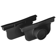 Set koncovek pro žlab 100x35x1000