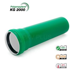KG 2000 KGEM trubka s hrdlem DN/OD 110 PP SN16