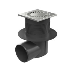 Kanalizační vpusť boční, plovák NEPTUN, nerezová mřížka 150x150