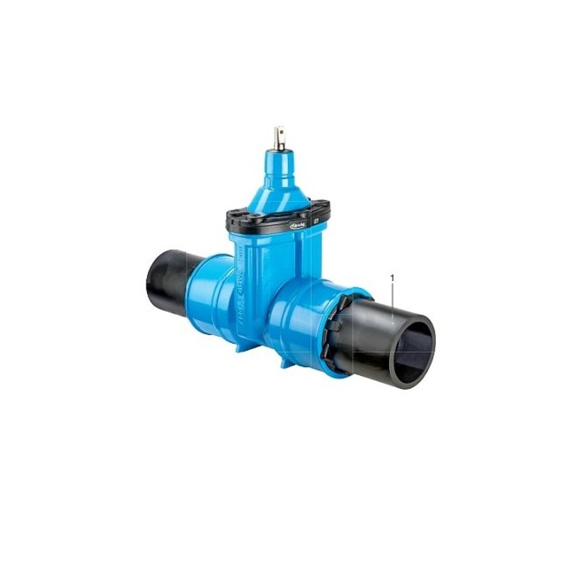ŠOUPĚ E2/E3 VEVAŘOVACÍ PE100 PN16 č. 4050 - Dimenze: 200/200