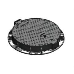 RDM 40 S 600P Litinový poklop pr.600mm, D400