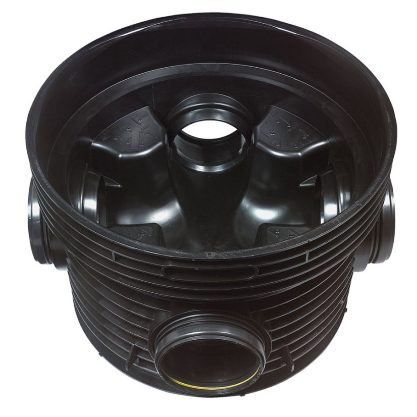 Dno šachtové sběrné pod úhlem 90° Tegra Ø 1000 NG - DN: 200