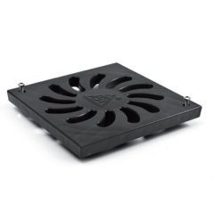 Mřížka plastová 250x250 s otvory pro šrouby