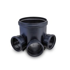 Kanalizační šachtové dno pro hladkou rouru Ø 400 - sběrné