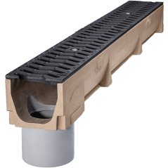 Stora SELF 100 H100PB žlab+lit. rošt B125 s hrdlem