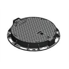 RDM 40 S 600P Litinový poklop pr.600mm, D400