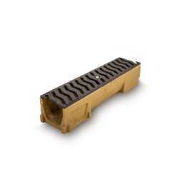 STORA SELF 100 H100 žlab s litinovým roštem B125 0,5M