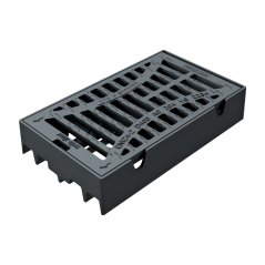 Vtoková mříž s pantem BOBRAVA® II 500x300, zatížení D400